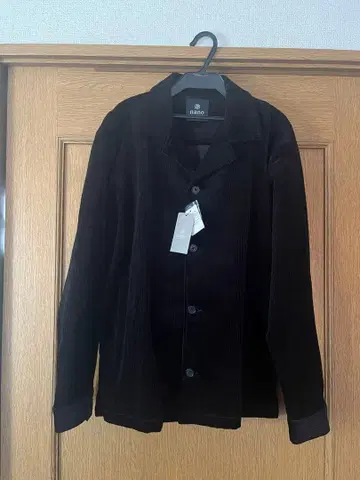 nano universe 블랙 코듀로이 자켓 M 미사용