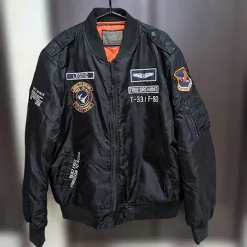 MA-1 플라이트 자켓 와펜 밀리터리 자켓