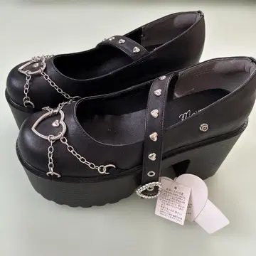 새상품 통굽 펌프스 L 사이즈