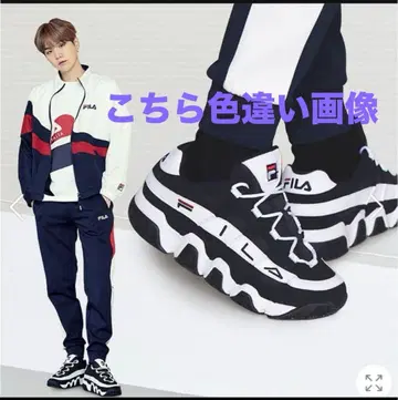 FILA bts 스니커즈 barricade 23.5cm 블랙