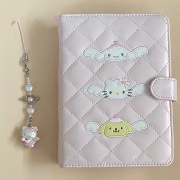 산리오 꿈꾸는 엔젤 바인더 스트랩