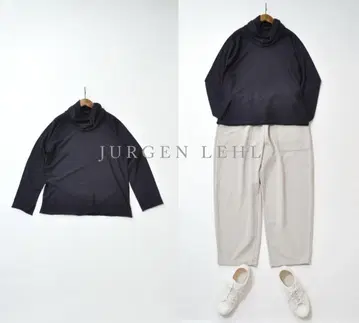 JURGEN LEHL  캐시미어 100% 터틀넥 니트