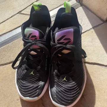 Jordan 스니커즈 블랙/그린