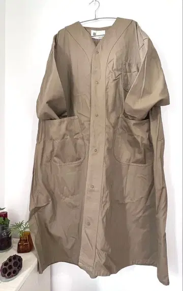 NUU 코트 cotton beige