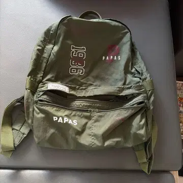 새상품급 파파스 Papas 옥스 나일론 와셔 백팩 백 팩