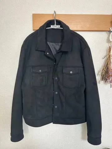 ZARA 페이크 스웨이드 자켓