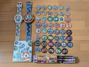 요괴워치 초대 & 제로시키 레어 메달 47장 세트