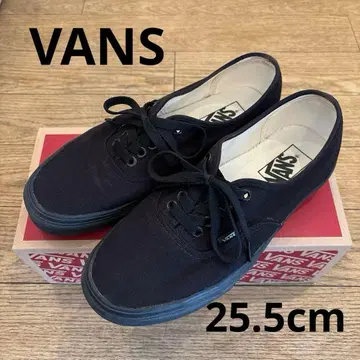 VANS 반스 아나하임 오센틱 블랙 25.5cm