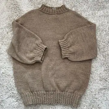 프렌치불 cion 코튼 빅 슬리브 스웨터