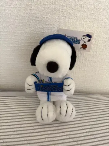 스누피 마스코트 요코하마 DeNA 베이스타즈 봉제 인형