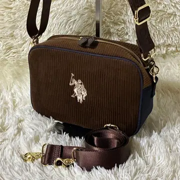 U.S.POLO ASSN. 숄더백 코듀로이