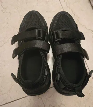 JaVa 자바 콜라보 벨크로 벌키 스니커즈 샌들