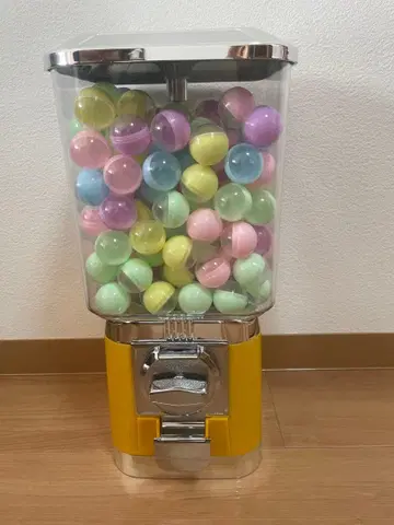 가챠가챠 본체 가챠머신 레트로 캡슐 포함