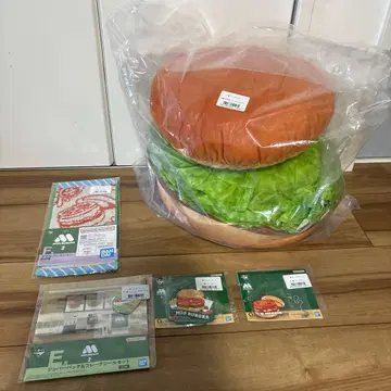 MOS 버거 제일복권 세트 A상 E상 F상 G상 5종