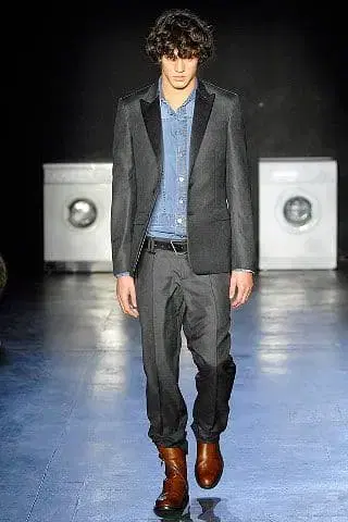 크리스 반 아쉬 데님 셔츠 44