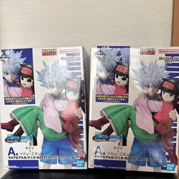 헌터헌터 제일복권 A상 키루아 & 아르카, 나니카 피규어 2종 세트