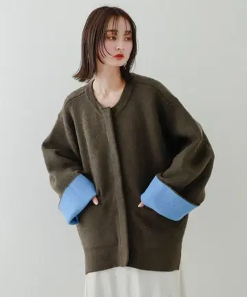 SENSE OF PLACE by 어반 리서치 노카라 니트 코트