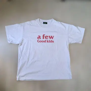 a few Good kids 티셔츠 화이트 L 사이즈