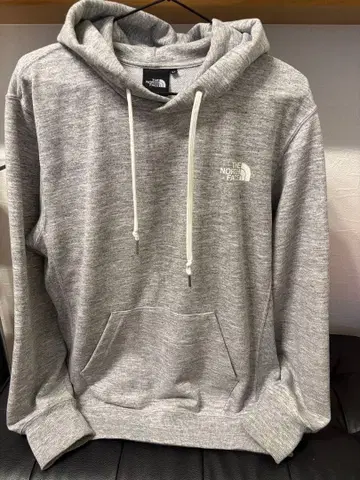 THE NORTH FACE 그레이 M 후드 부착 후드티 남성용