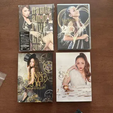 Namie Amuro 라이브 DVD 4장 세트 아무로 나미에 묶음 판매