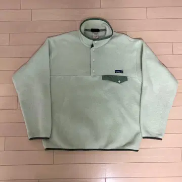 Patagonia 플리스 자켓 M 라이트 그린