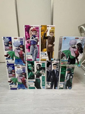 [ 제일복권 HUNTER x HUNTER ] 피규어 풀 컴플리트