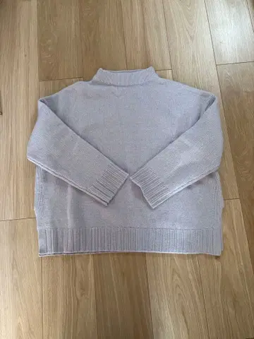 Ballsey 캐시미어 울 하이넥 풀오버 스카이블루