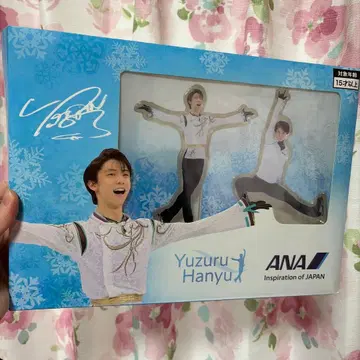 새상품 하뉴 유즈루 ANA 오리지널 YUZU 아크릴 스탠드 세트