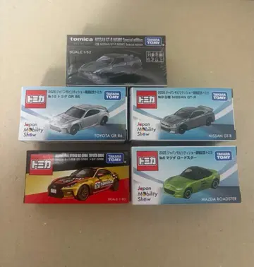 5대 세트 2025 재팬 모빌리티쇼 토미카 GT-R 86 로드스터