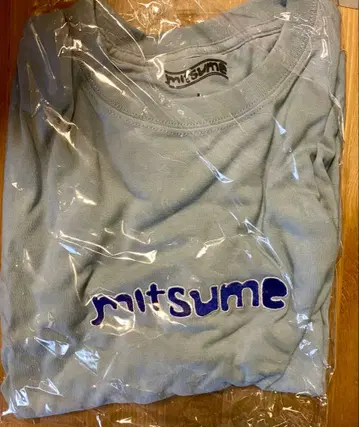 mitsume 자수 로고 T셔츠 L 사이즈