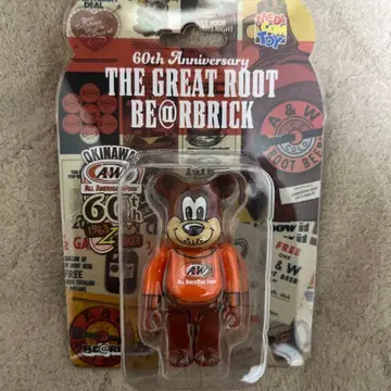A&W 60주년 기념 루티 콜라보 베어브릭 엔더 오키나와 한정판