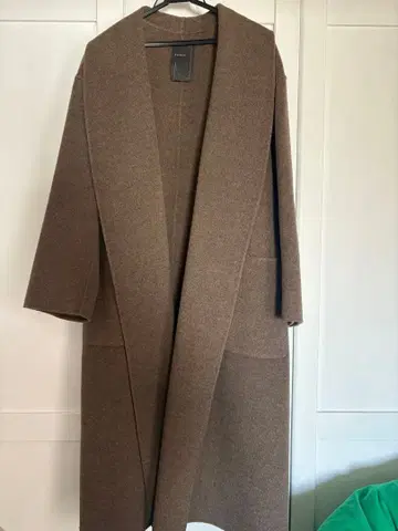 노블 롱 코트 브라운