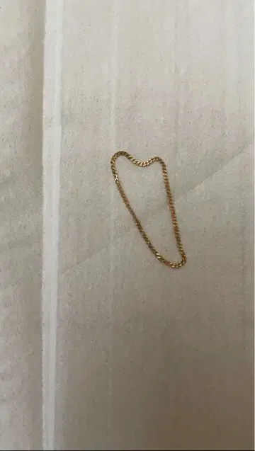 골드 체인 반지 파티에라 PAS TIERRA