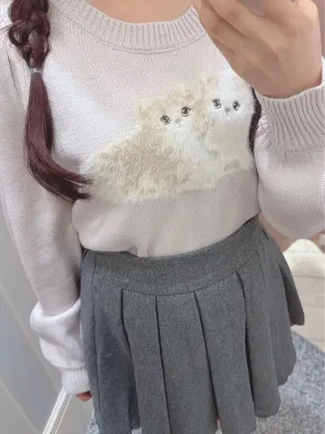 evelyn 냥짱 니트