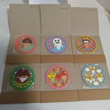 나메코 재배 키트 클리어 러버 코스터 6종 컴프