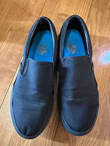 VANS 블랙 슬립온 26.5cm