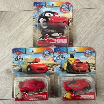 마텔 카스 컬러 체인저 미개봉 새상품 미니카 맥퀸 3대 세트