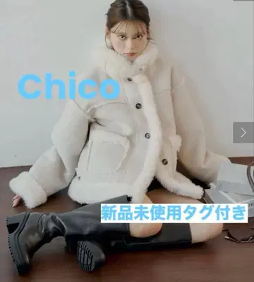 Chico 미사용 새상품 무스탕 코트 F 사이즈