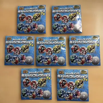 슈퍼히어로 대전기 트레이딩 캔뱃지 컬렉션 선행 7종