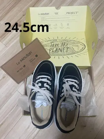 [ 미사용 새상품 ] 루톤 메이트 블랙 24.5cm