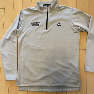 르꼬끄 스포르티브 골프 하프 지퍼 그레이