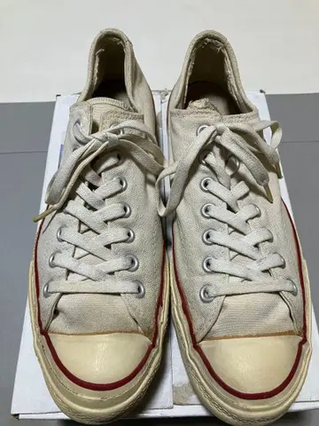 60s 컨버스 별 세 개 척테일러 로우컷 빈티지