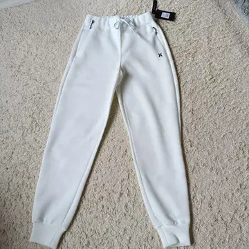 Hurley 화이트 조거 팬츠