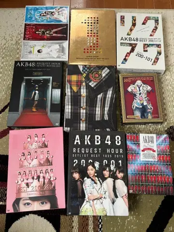 AKB48 리퀘스트 아워 DVD 세트 상자와 혜택만