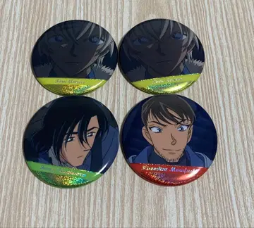 명탐정 코난 장면 사진 트레이딩 홀로그램 캔뱃지 vol.2 경찰학교조