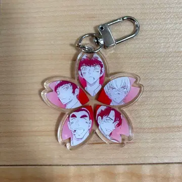 명탐정 코난 경찰학교조 벚꽃 아크릴 키링