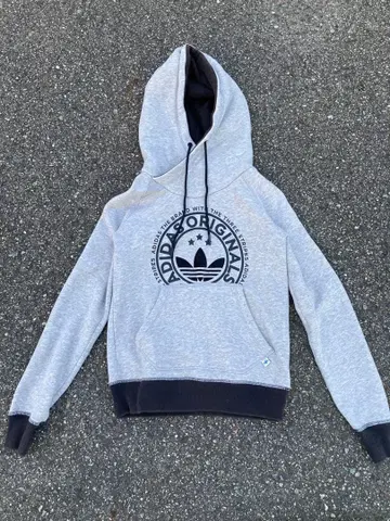 adidas originals 그레이 후드티