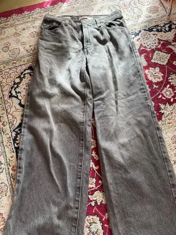 리바이스 BAGGY DAD 그레이 데님 24