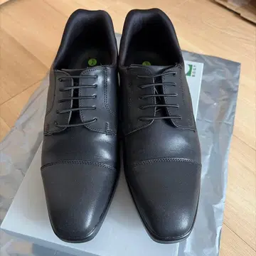 YONAMINE 블랙 비즈니스 슈즈 YN3170 255