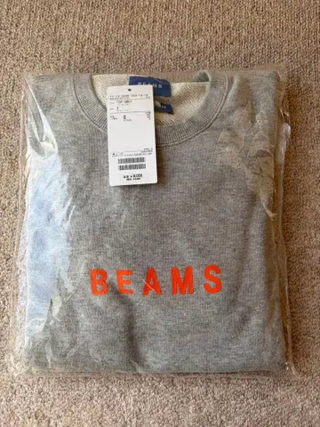 미사용 BEAMS 맨투맨 트레이닝복 S